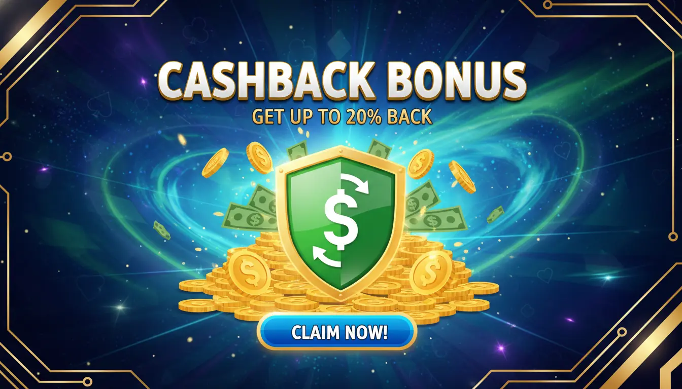 Lucky Wins cashback bonus