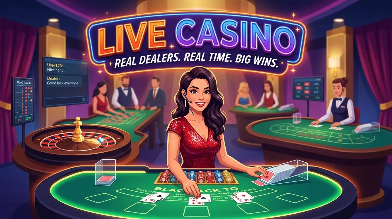 Lucky Wins live casino